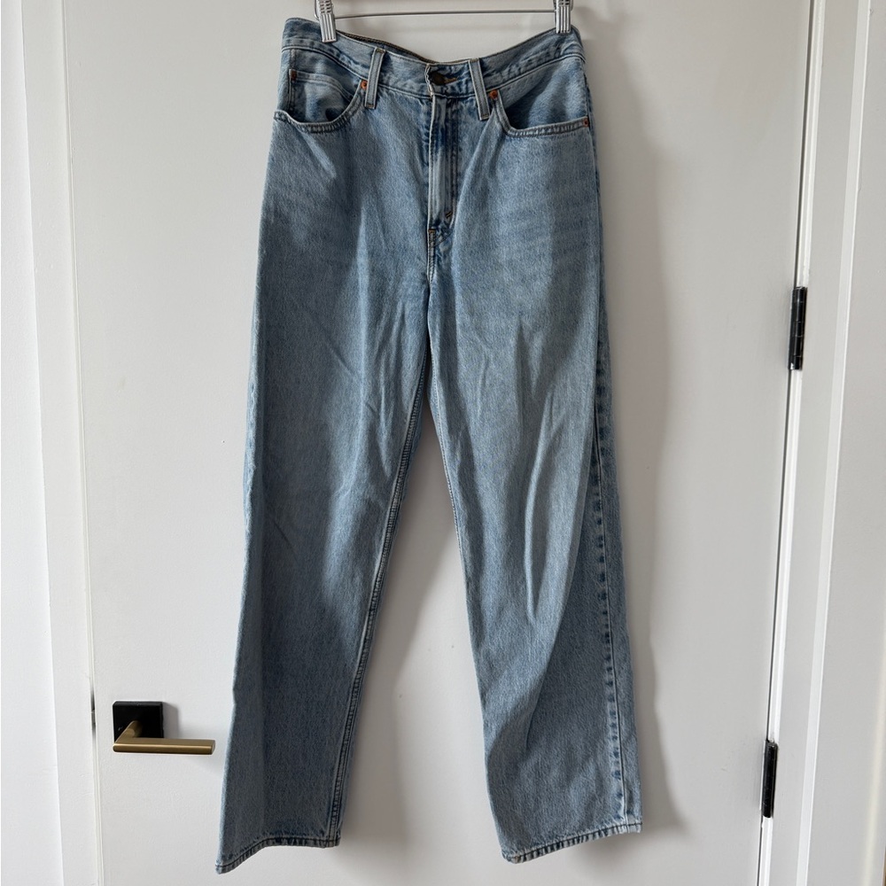 Levi's Light Blue Straight Leg Jeans